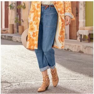 Sundance Agnes High Rise Classic Straight Leg Jeans Size 10